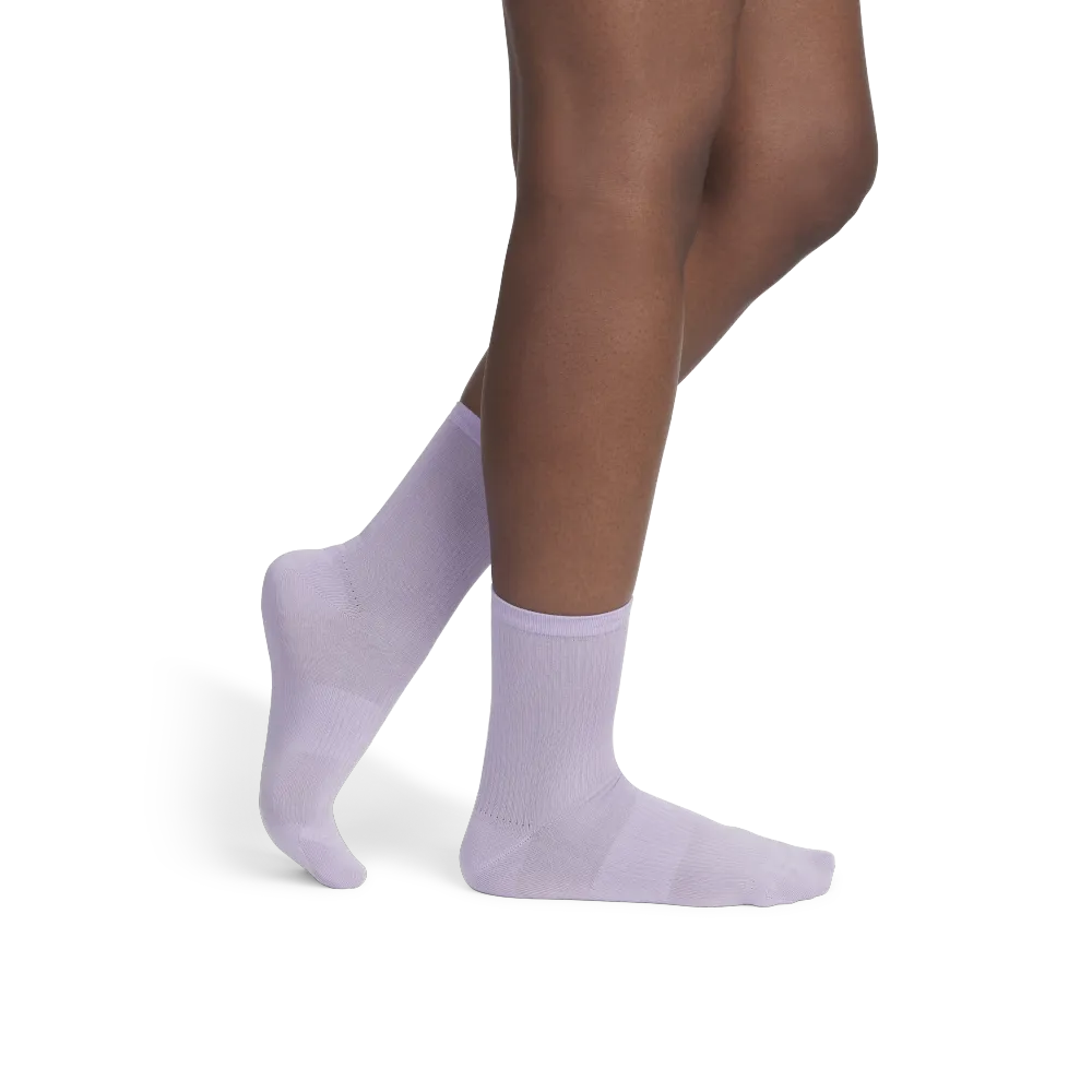 Women's Featherweight Rib Half Calf Socks