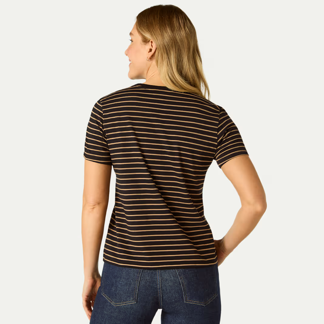Women's Pima Cotton Crew Neck T-Shirt