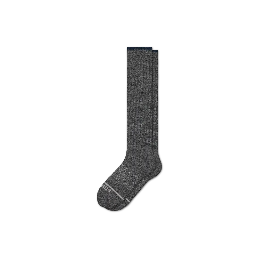 Women's Merino Wool Blend Knee-High Socks