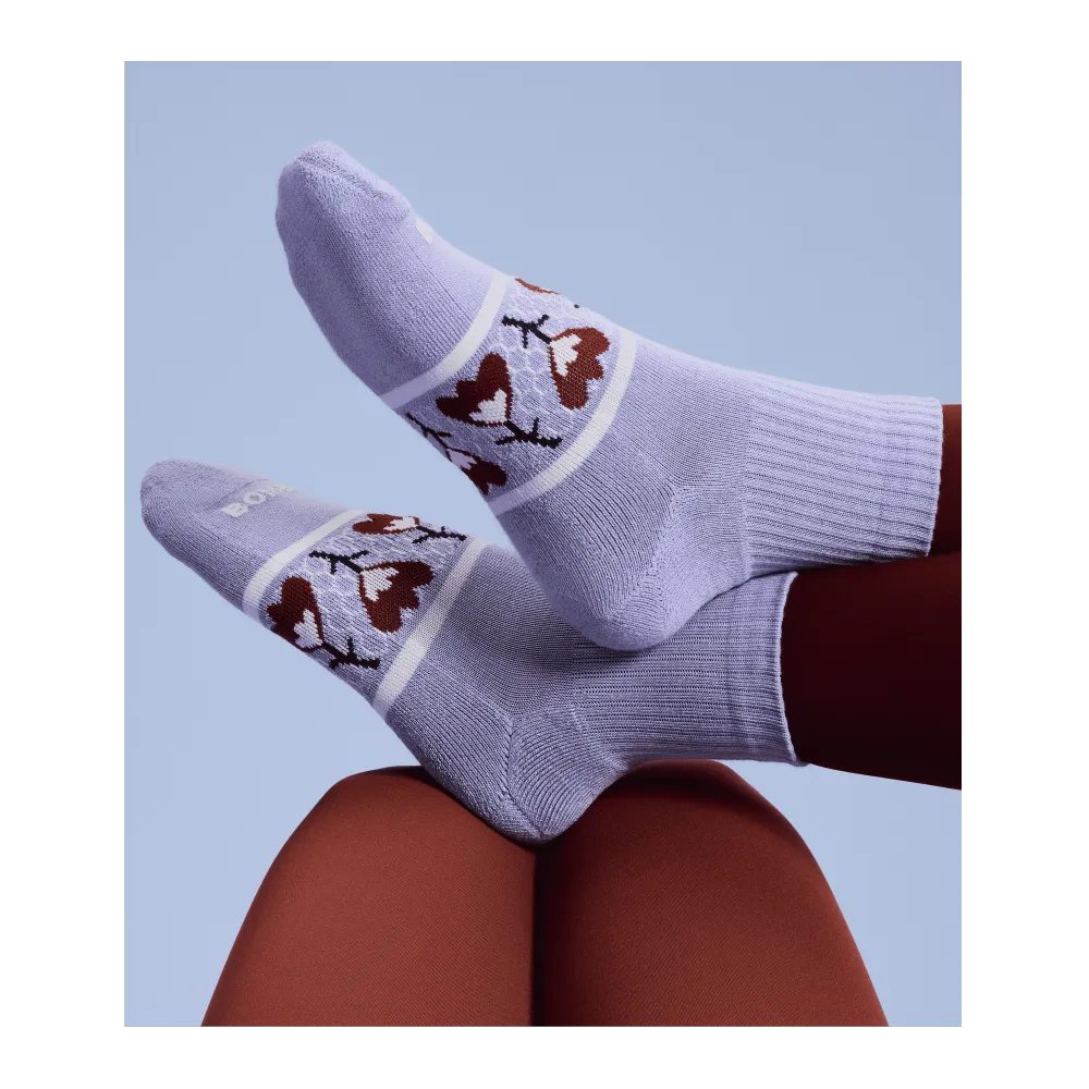 Women's Garden Party Quarter Sock 4-Pack