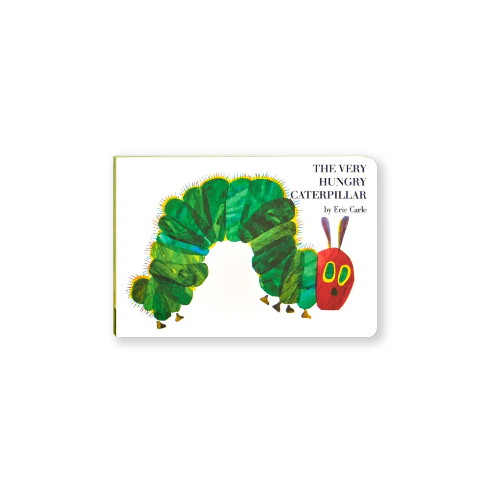 Adult Eric Carle Calf Sock 4-Pack & Book