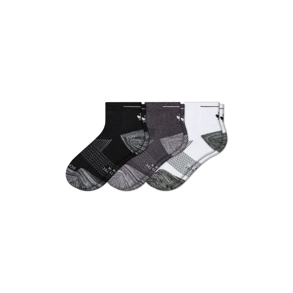 Women's Running Quarter Sock 3-Pack