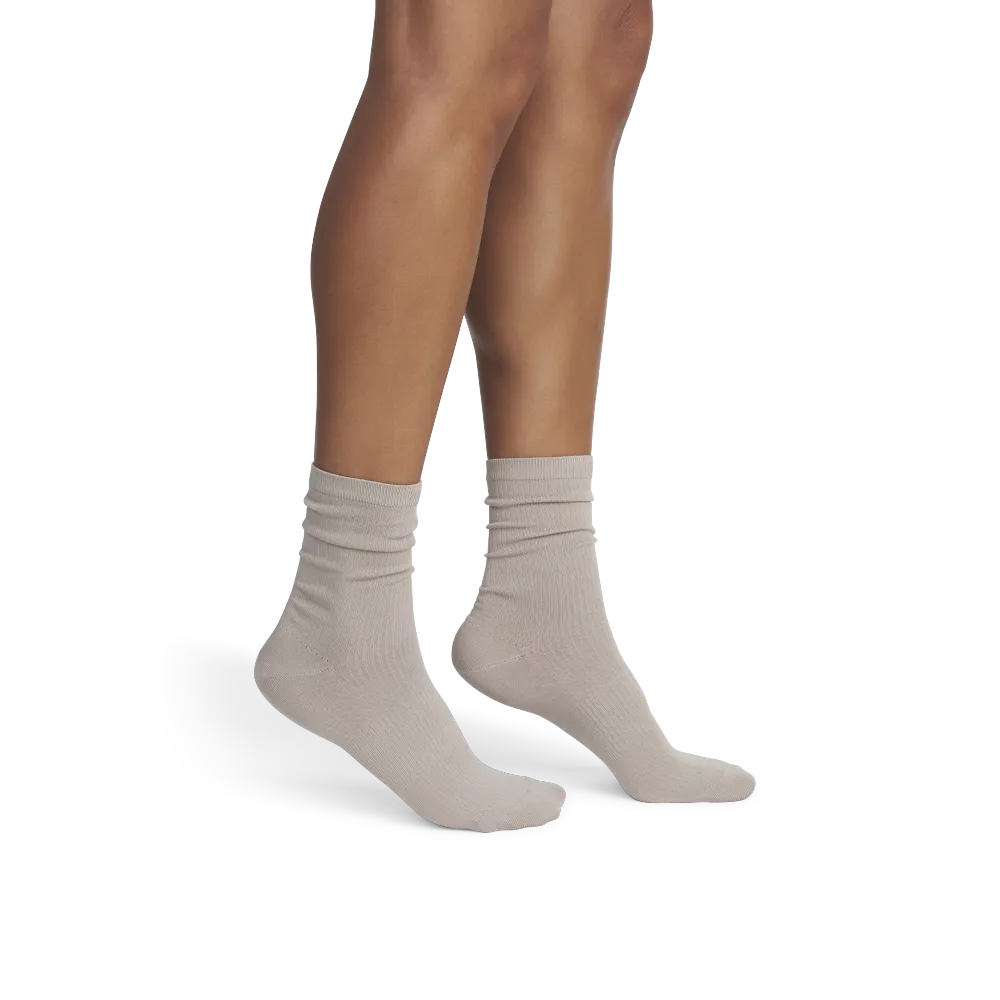 Women's Featherweight Rib Half Calf Socks