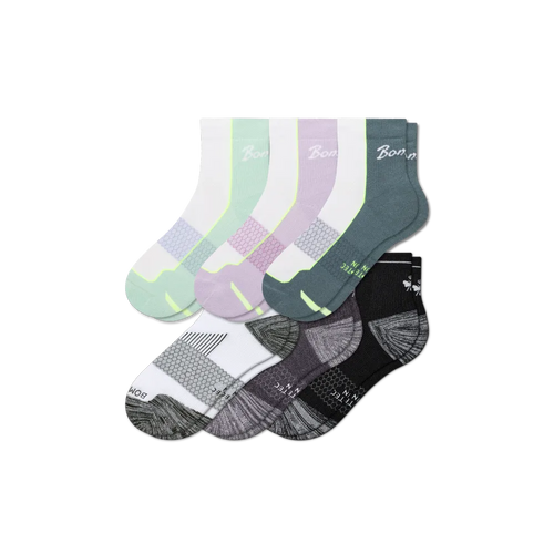 Women's Running Quarter Sock 6-Pack