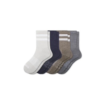 Women's Gripper Half Calf Sock 4-Pack
