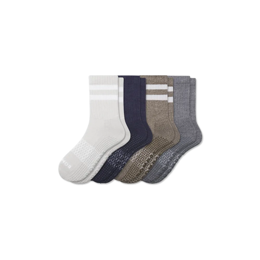 Women's Gripper Half Calf Sock 4-Pack