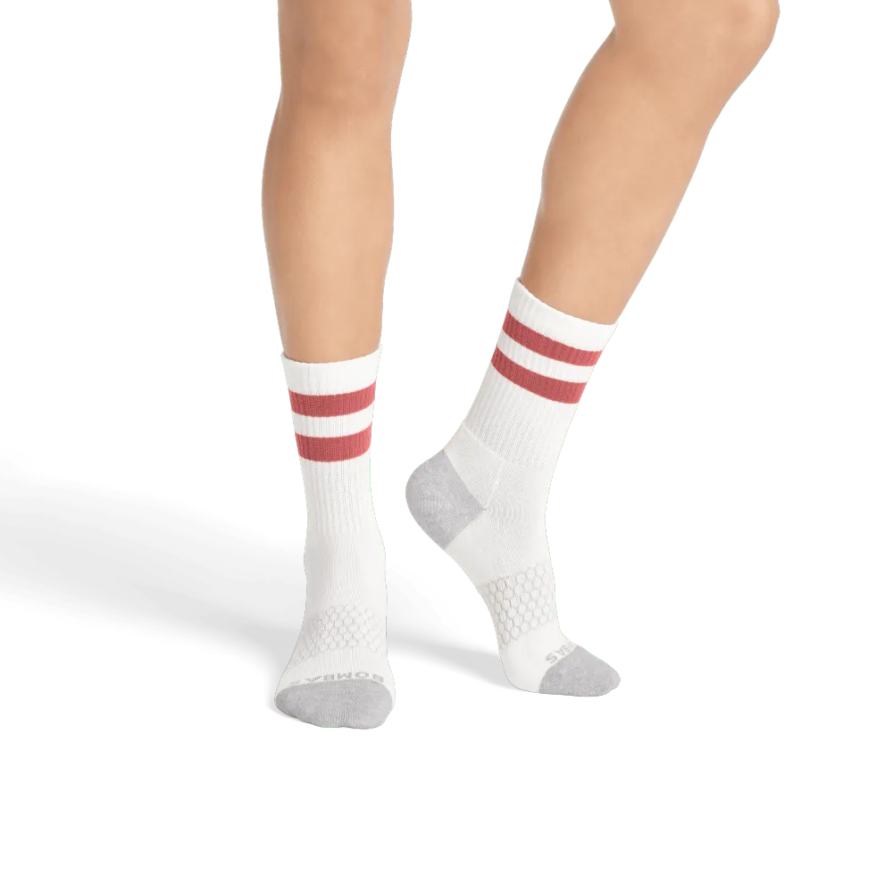 Women's Vintage Stripes Half Calf Socks