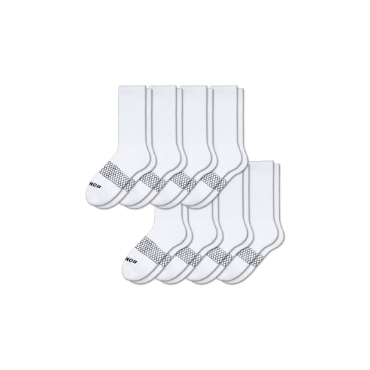Women's Solids Calf Sock 8-Pack