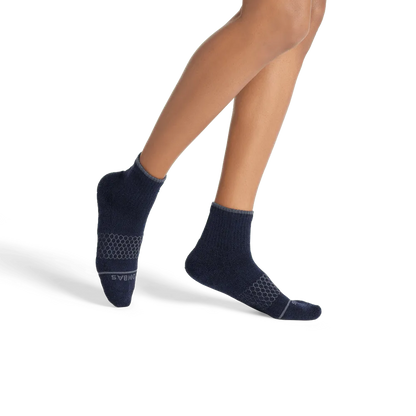 Women's Merino Wool Blend Quarter Sock 4-Pack