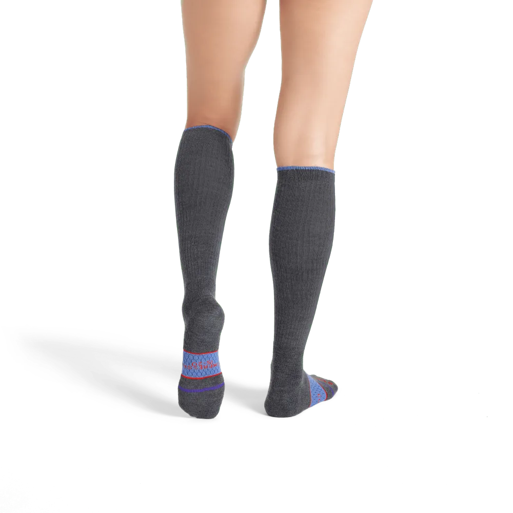 Women's Merino Wool Blend Everyday Compression Sock 3-Pack (15-20mmHg)