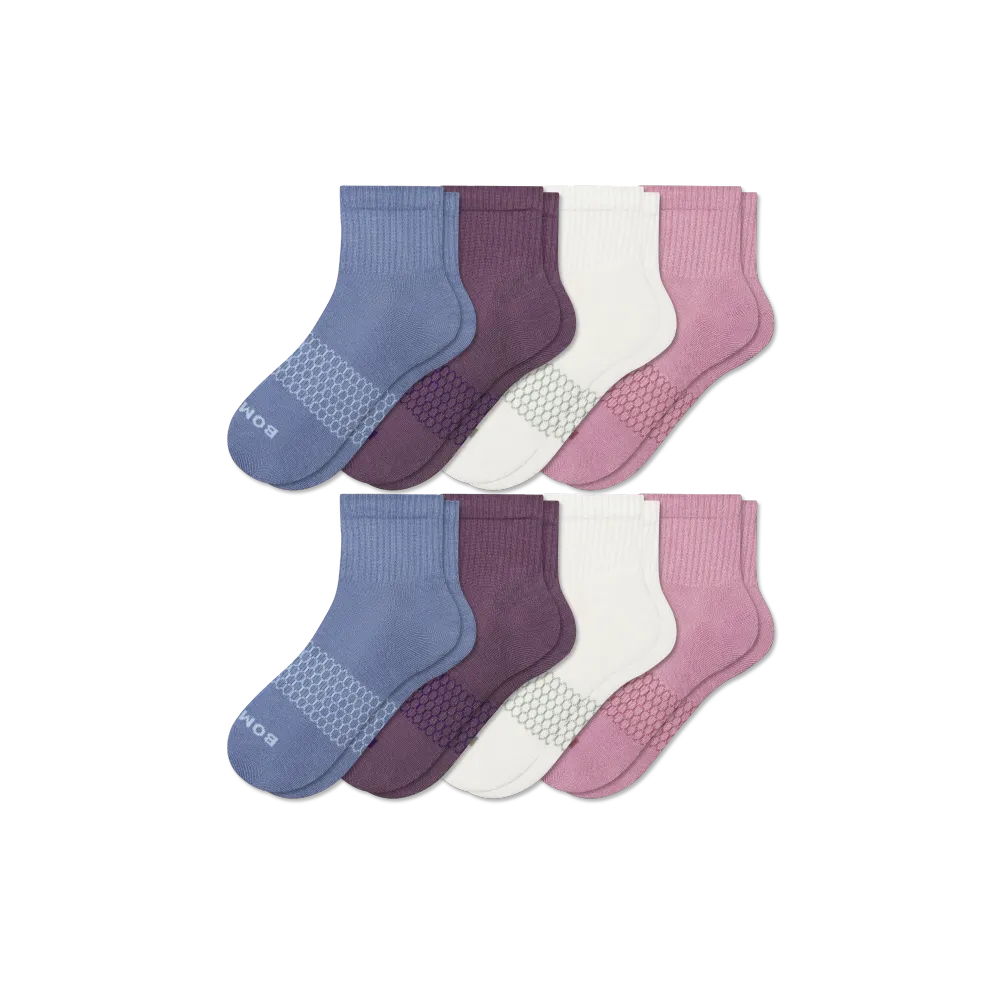 Women's Quarter Sock 8-Pack
