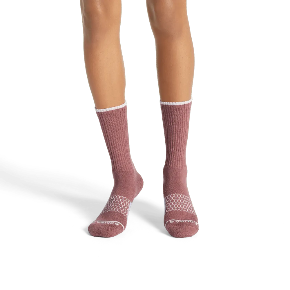 Women's Merino Wool Blend Calf Sock 4-Pack