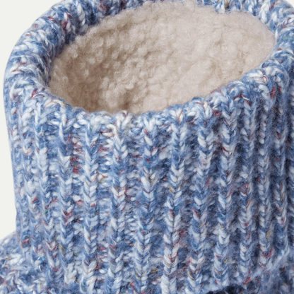 Women's Gripper Slipper Bootie - Sherpa-Lined