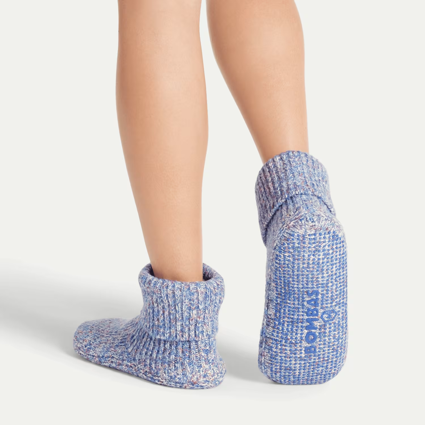 Women's Gripper Slipper Bootie - Sherpa-Lined