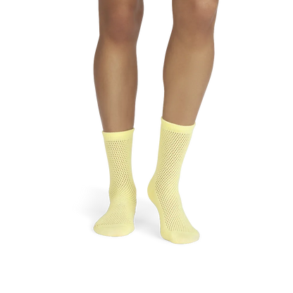 Women's Open Knit Half Calf Sock 4-Pack