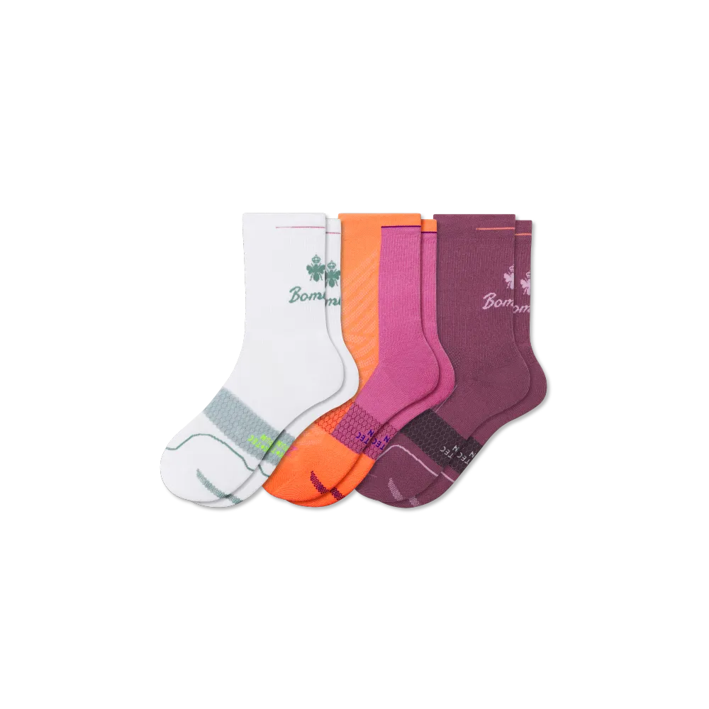 Women's Running Half Calf Sock 3-Pack
