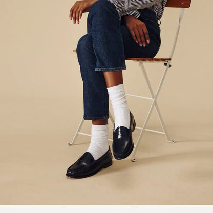 Women's Modern Rib Calf Socks