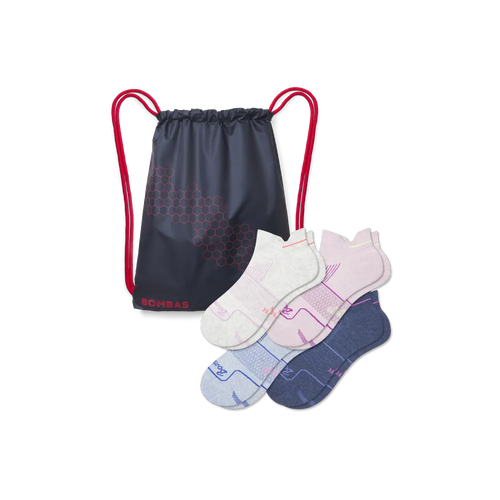 Women's Running Ankle Sock 4-Pack Gift Bag