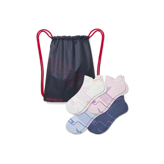 Women's Running Ankle Sock 4-Pack Gift Bag