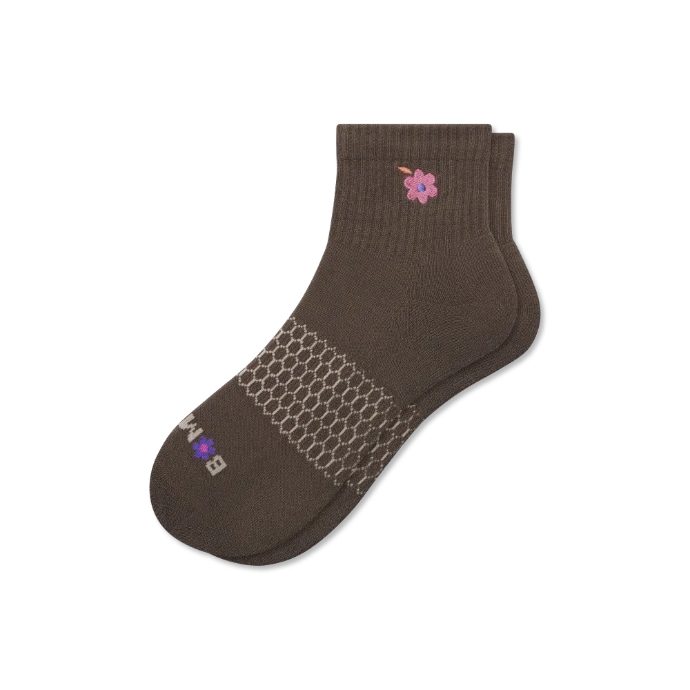 Women's Garden Party Quarter Socks