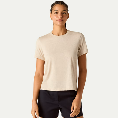 Women's Pima Cotton Crew Neck T-Shirt