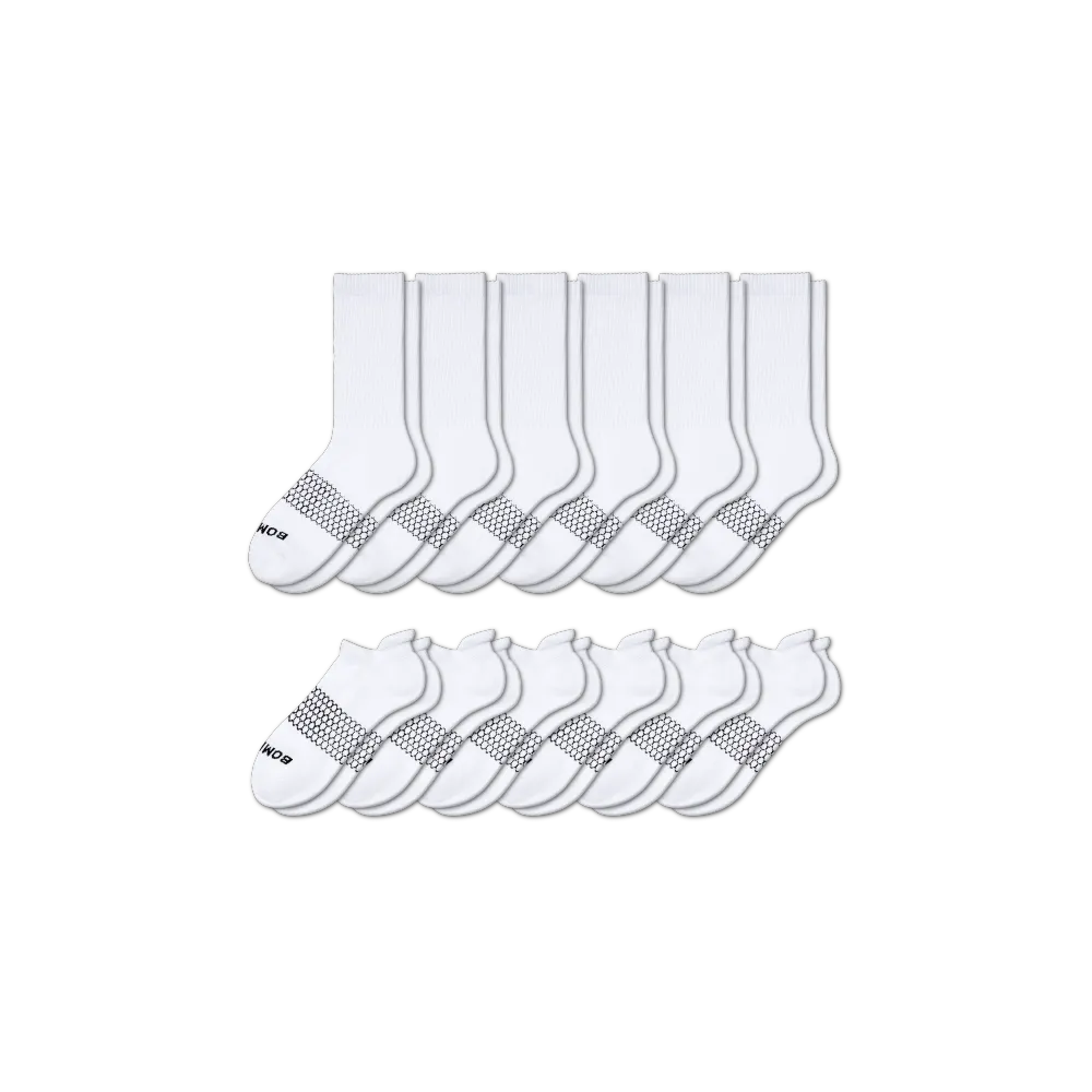 Women's Calf & Ankle Sock 12-Pack