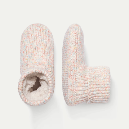 Women's Gripper Slipper Bootie - Sherpa-Lined