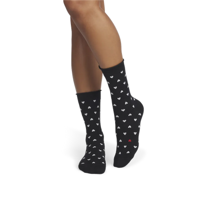 Women¡¯s Hearts Half Calf Sock 4-Pack