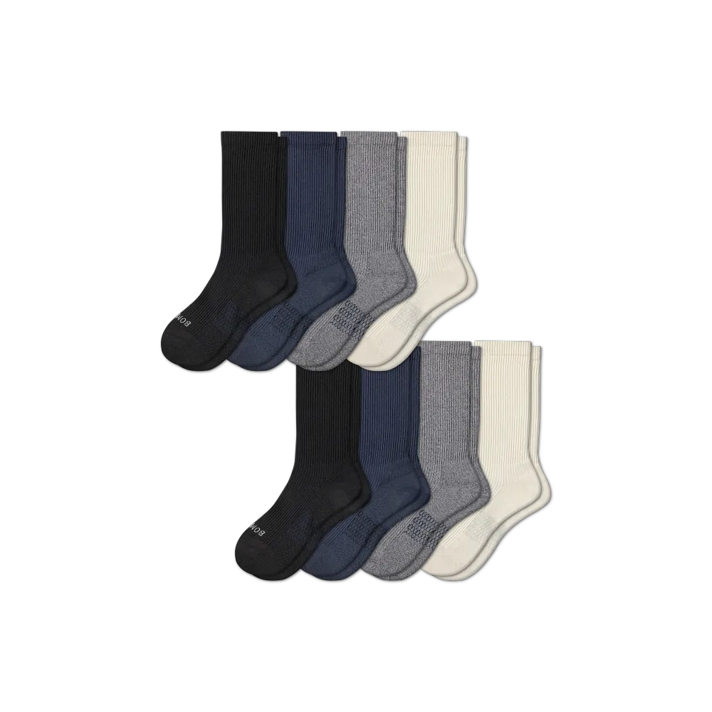 Women's Modern Rib Calf Sock 8-Pack