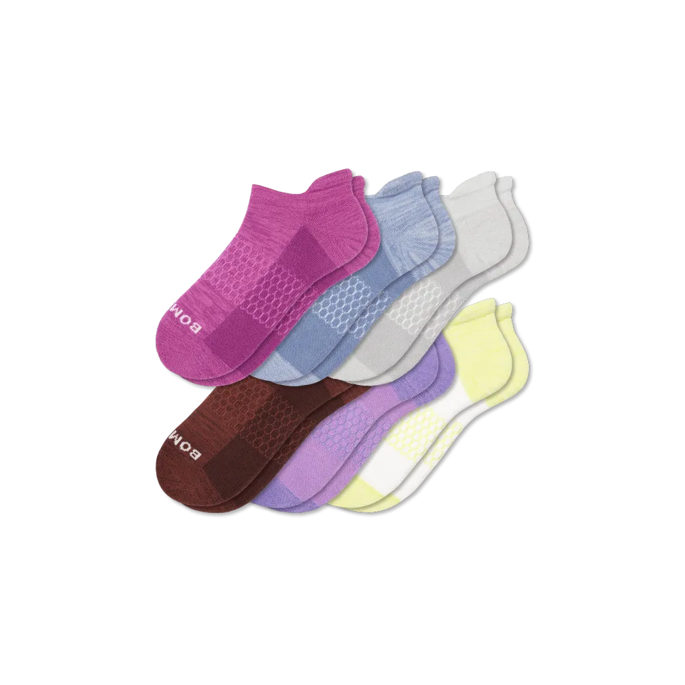 Women¡¯s Two Tone Ankle Sock 6-Pack