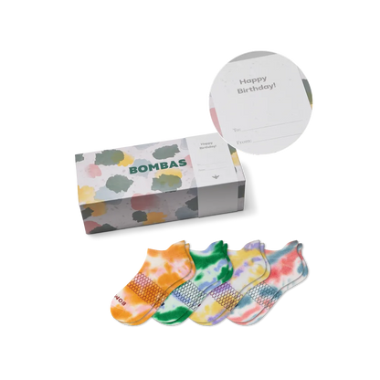 Women's Celebration Ankle Sock 4-Pack Gift Box