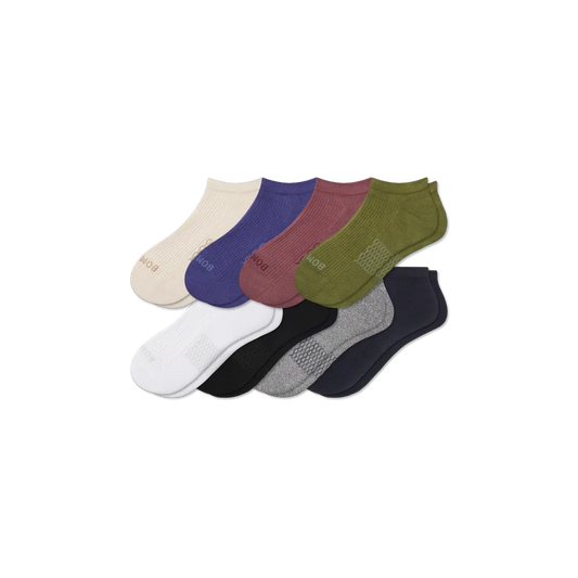 Women's Modern Rib Ankle Sock 8-Pack