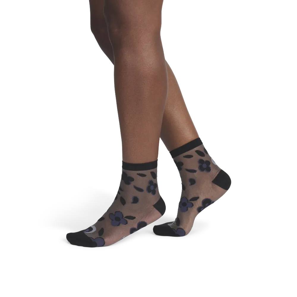 Women¡¯s Sheer Garden Party Quarter Socks