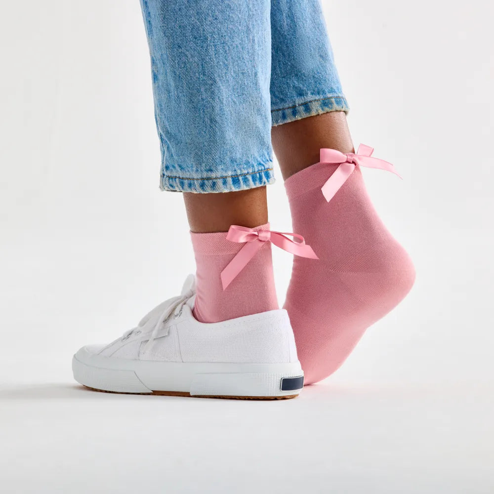 Women's Lightweight Bow Quarter Socks