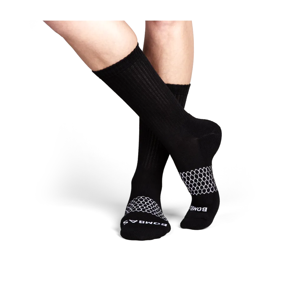 Women's Solids Calf Socks