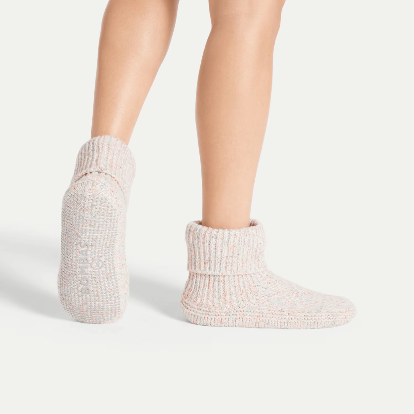 Women's Gripper Slipper Bootie - Sherpa-Lined