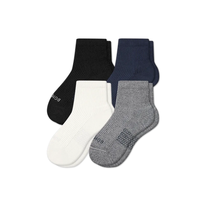 Women's Modern Rib Quarter Sock 4-Pack