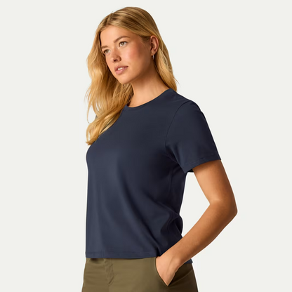 Women's Pima Cotton Crew Neck T-Shirt