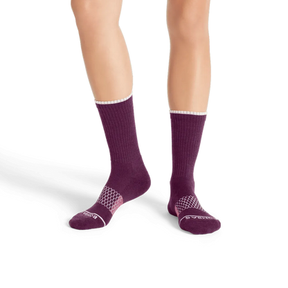 Women's Merino Wool Blend Calf Sock 4-Pack