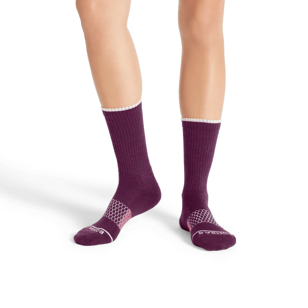 Women's Merino Wool Blend Calf Socks