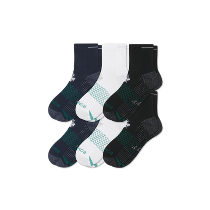 Women's Golf Quarter Sock 6-Pack