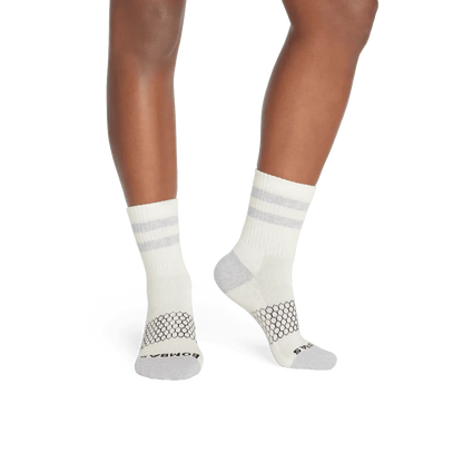 Women's Vintage Stripes Half Calf Socks