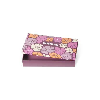 Women's Floral Lightweight Ankle Sock 4-Pack Gift Box