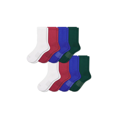 Women's Modern Rib Half Calf Sock 8-Pack