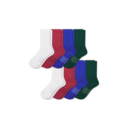 Women's Modern Rib Half Calf Sock 8-Pack