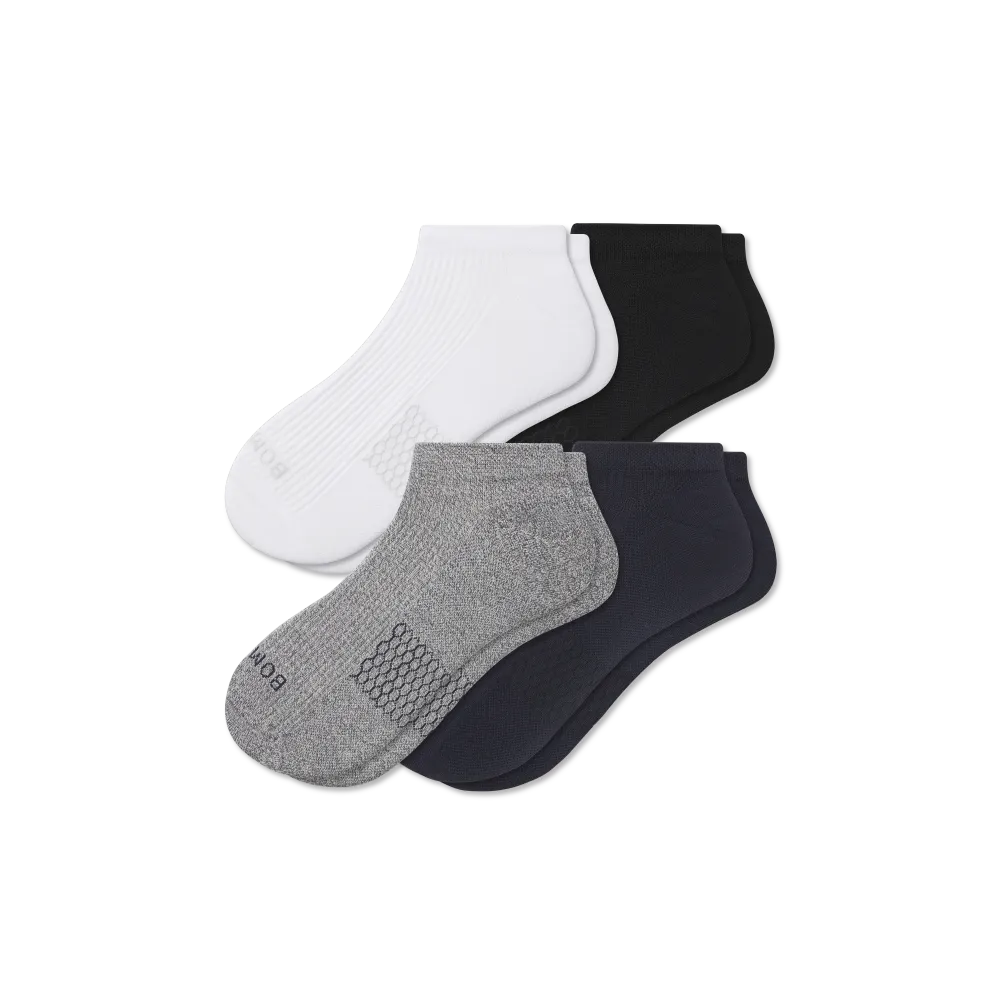 Women's Modern Rib Ankle Sock 4-Pack