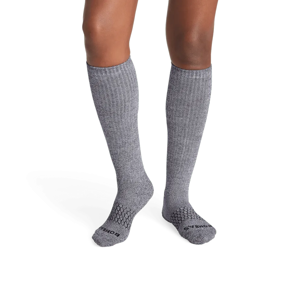 Women's Marl Knee High Socks