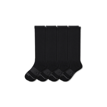 Women's Merino Wool Blend Knee-High Sock 4-Pack