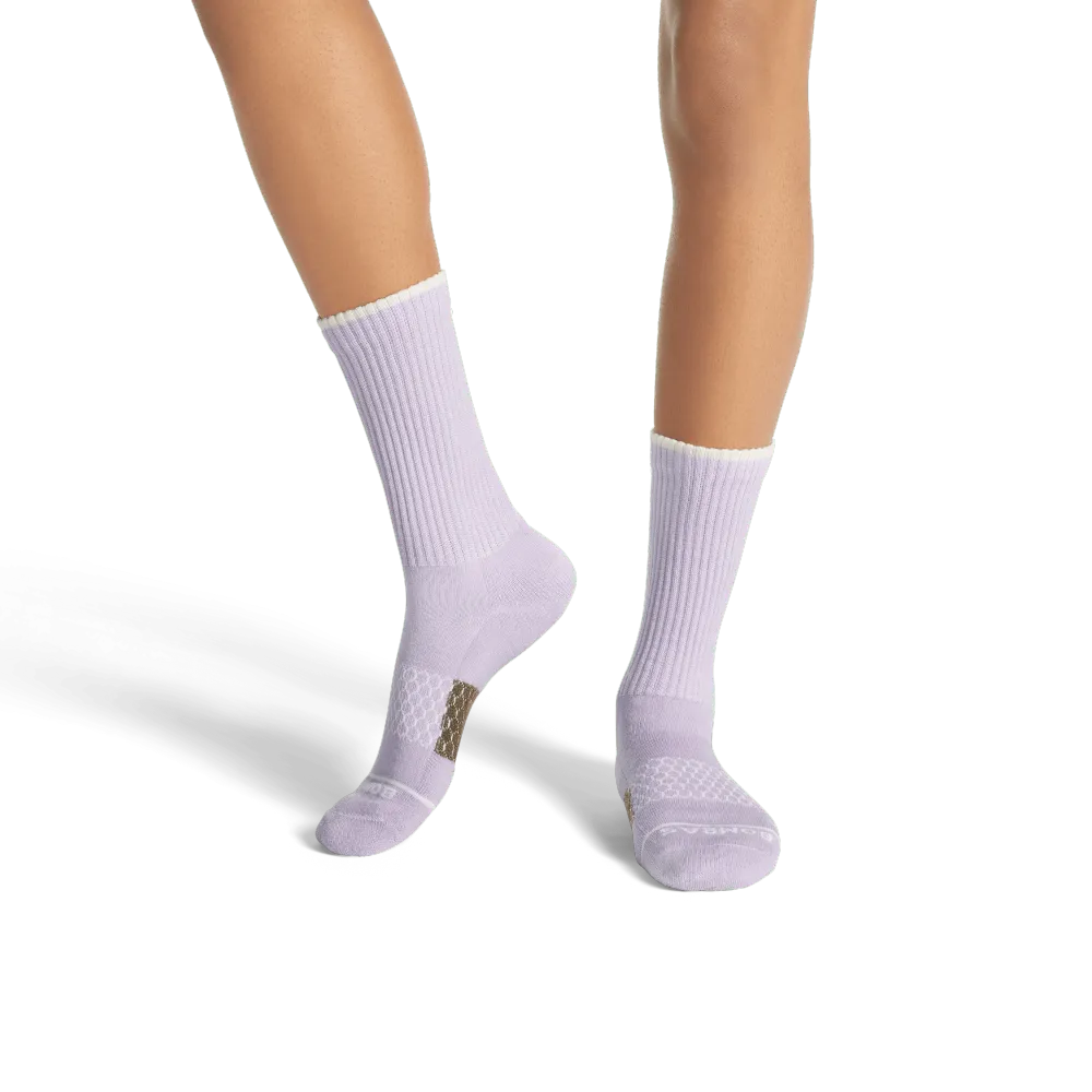 Women's Merino Wool Blend Calf Sock 4-Pack
