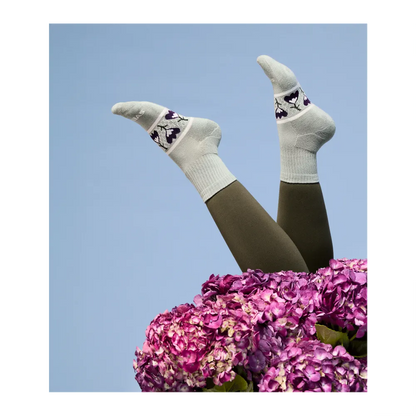Women's Garden Party Quarter Socks